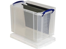Caixa REALLY USEFUL BOXES UB19LC (Transparente - 39.5x25.5x29cm - 19L)