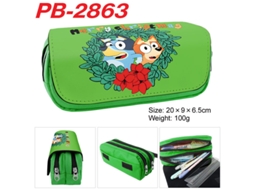 Estojo De Dupla Camada Com Grande Capacidade E Motivos De Desenhos Animados – Estojo Para Material Escolar Infantil Pb-2863