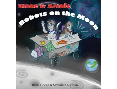 Livro Robots on the Moon de Blake A Hoena (Inglês)