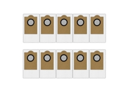 Conjunto De 10 Sacos De Pó De Reposição Para Aspirador Robô M3_ozo