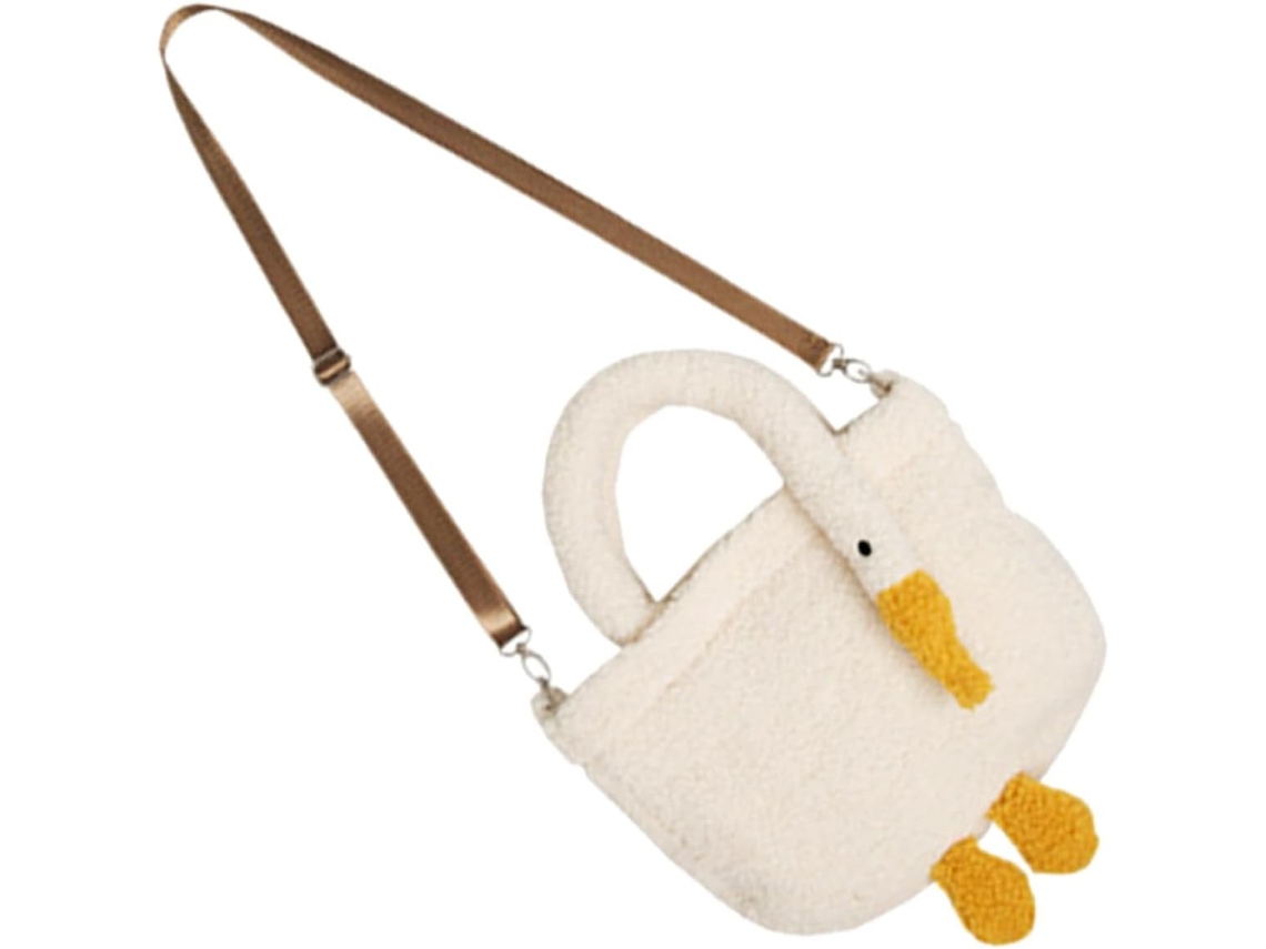 Bolsa De Ombro Feminina Ciieeo Em Pele De Carneiro Macia, Bolsa Pequena Tipo Sacola.