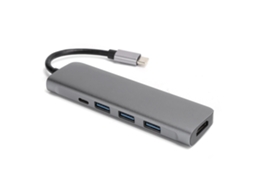 Lurelia Hub Usb-c 7 Em 1, Hdmi, Sd/tf