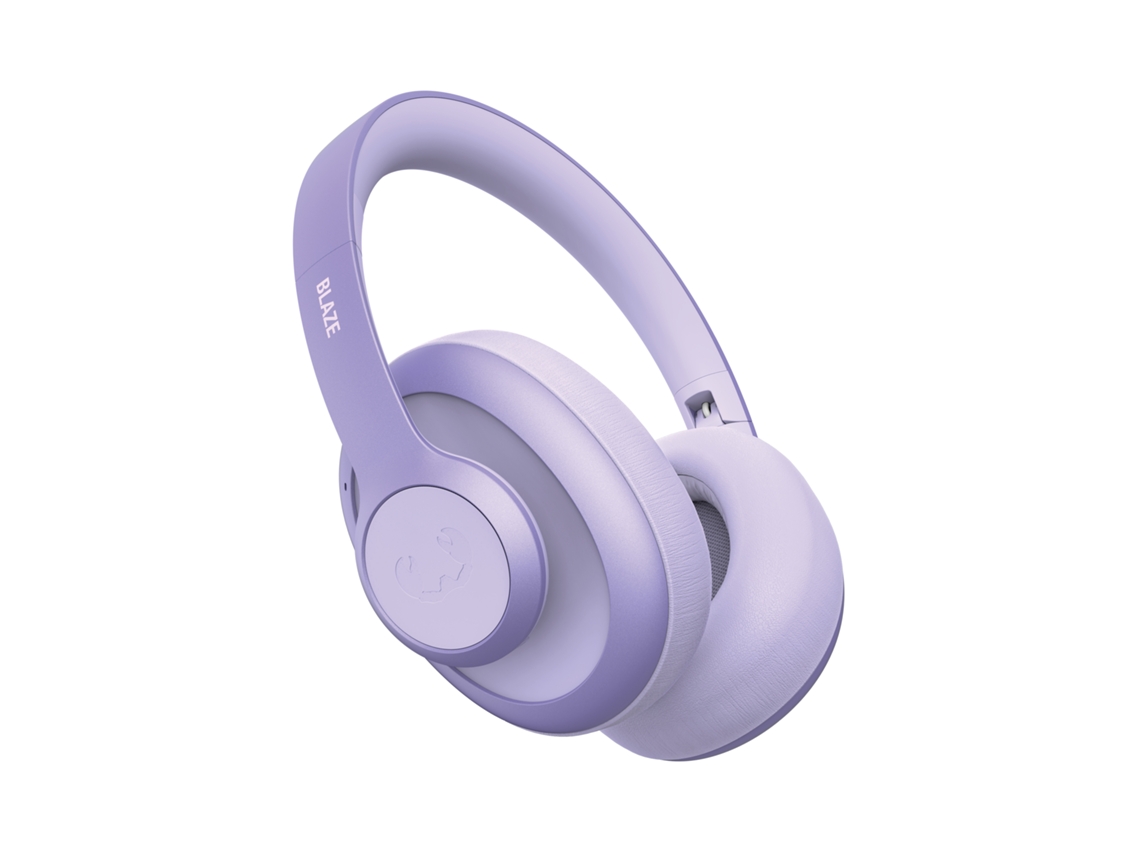 Auscultadores Bluetooth FRESH 'N REBEL Clam Blaze (Over Ear - Microfone - Roxo)