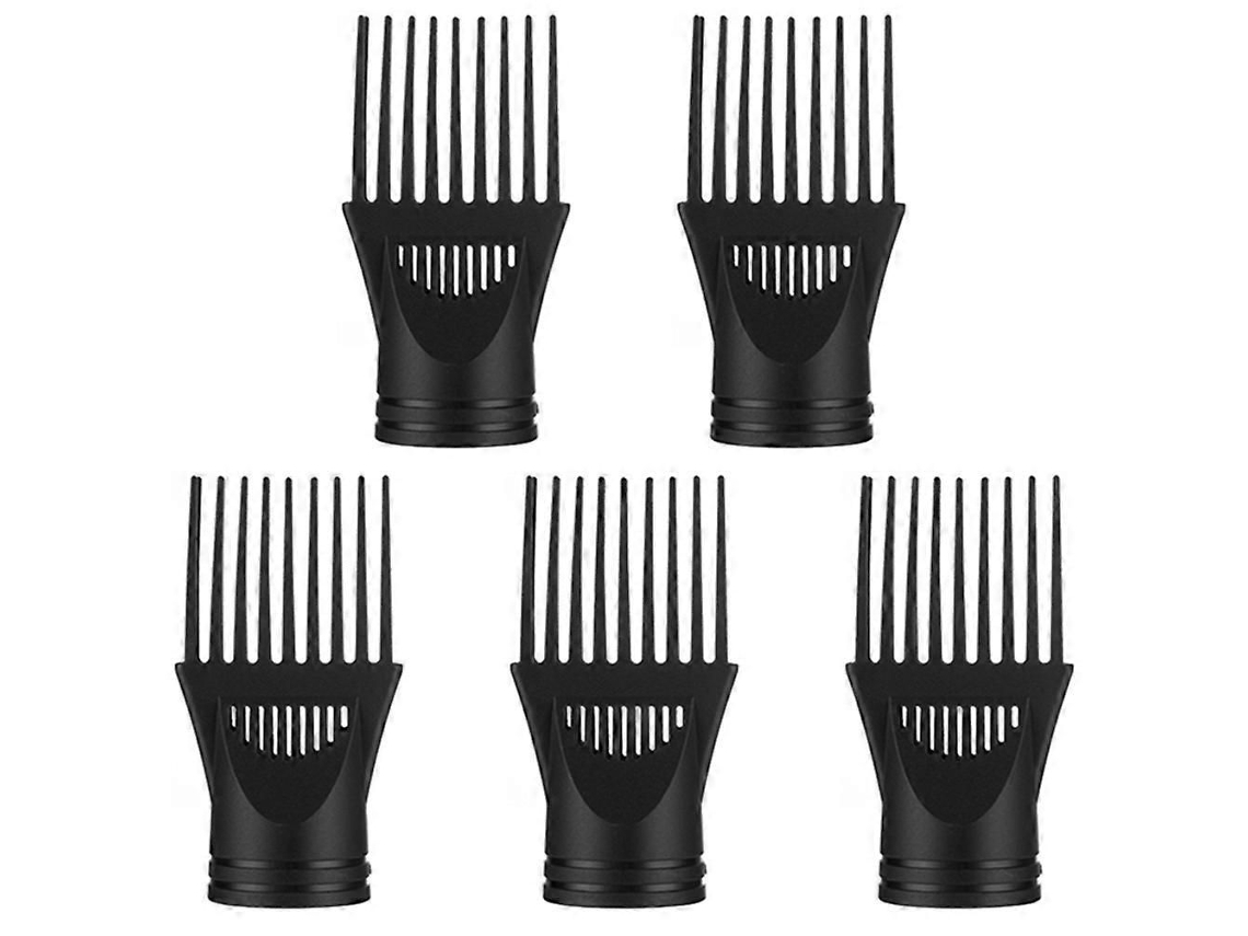 Conjunto de 5 Pentes Largos para Secador Cabelo, Bico Reposição Reutilizável Cabelo. GOKOCO
