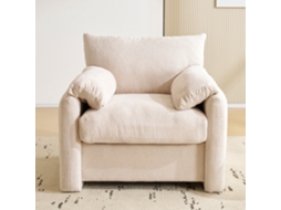 Design Moderno, Tecido De Chenille, Poltrona Oversize, Cadeira Decorativa, Sofá Simples, Poltrona De Lazer, Adequada Para Sala De Estar E Quarto-kd