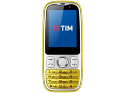 Telemóvel TIM Easy (2.4" - 4G - Prateado, Amarelo)