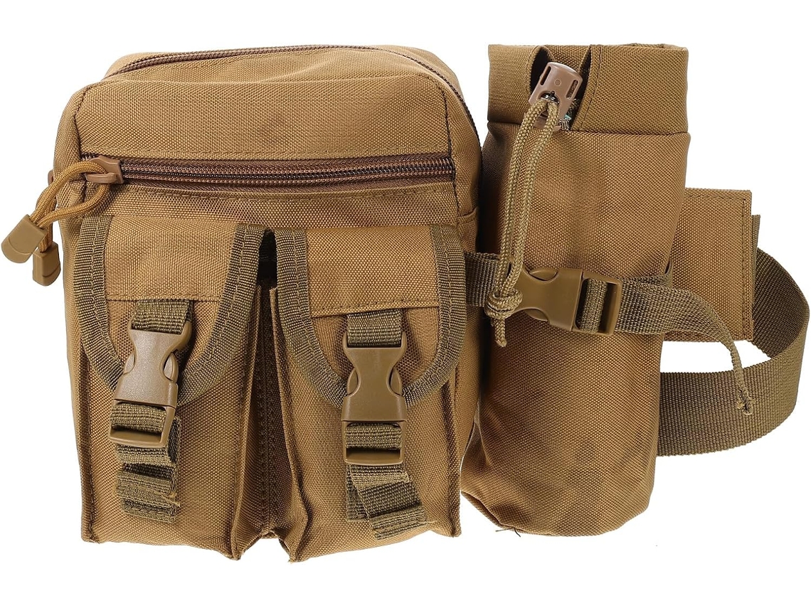 Mochila Multifuncional Ciieeo Em Tecido Oxford, Cor Cáqui, Ideal Para Caça E Uso Confortável.
