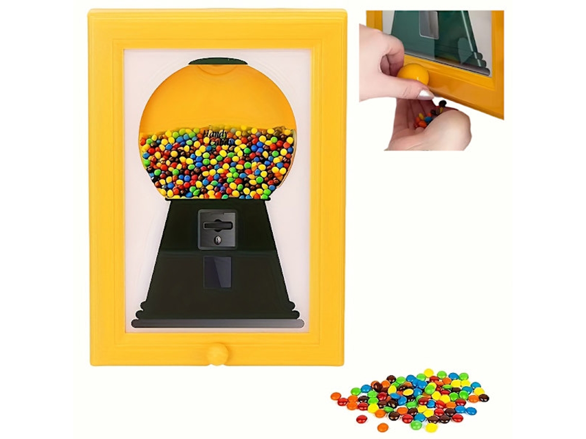 Quadro De Doces Para Pendurar Com Máquina Chicletes Em Um F A1 -aquaforge