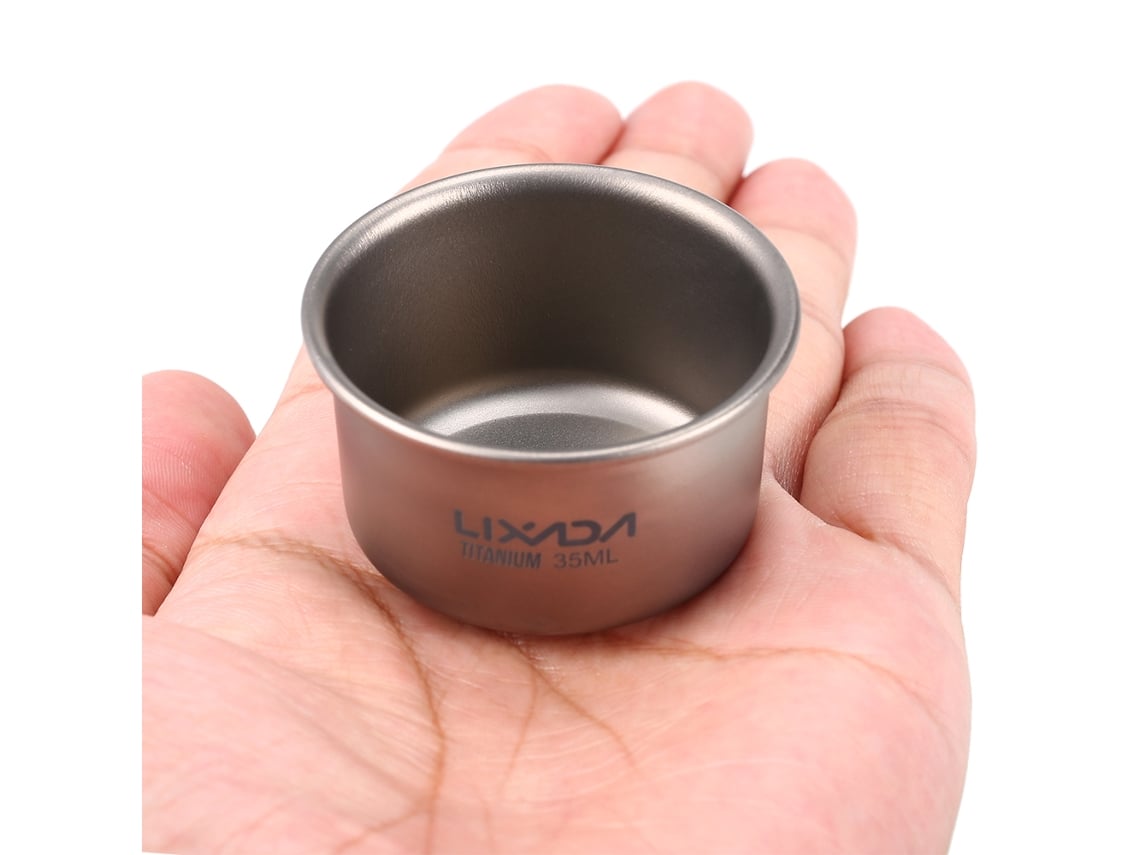 Copo de Chá de Titânio Mini 35ml Lixada