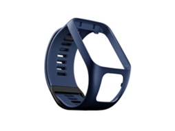 Bracelete de Smartwatch para universal de silicone Tomtom 2/3 (azul escuro)