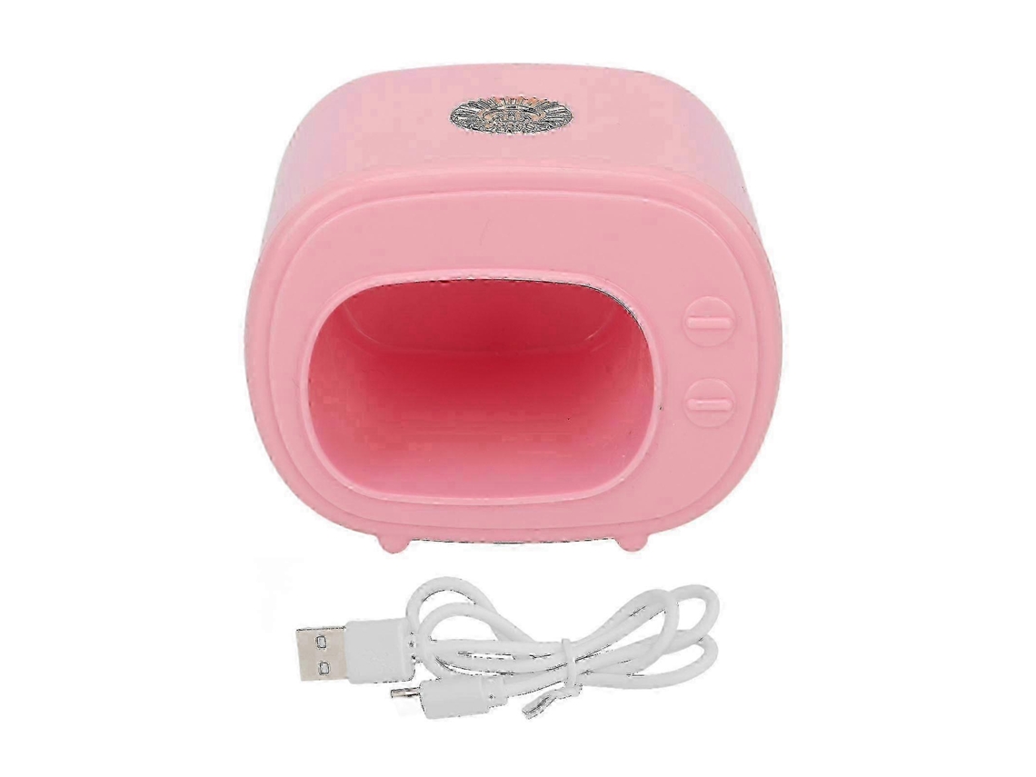 Mini Lâmpada LED UV para Unhas com Secagem Rápida e Iluminação Suave, Portátil para Esmalte em Gel LY EBIKE