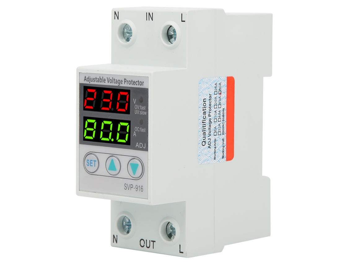 Laxiscreed Svp 916 Dispositivo De Proteção Contra Sobretensão E Subtensão 230v