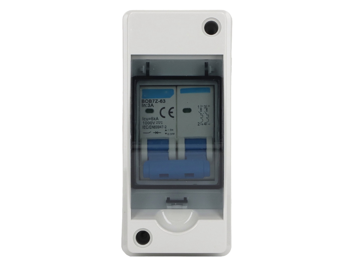 Laxiscreed Interruptor De Desconexão Dc 3a 1000v Ip65 À Prova De Água