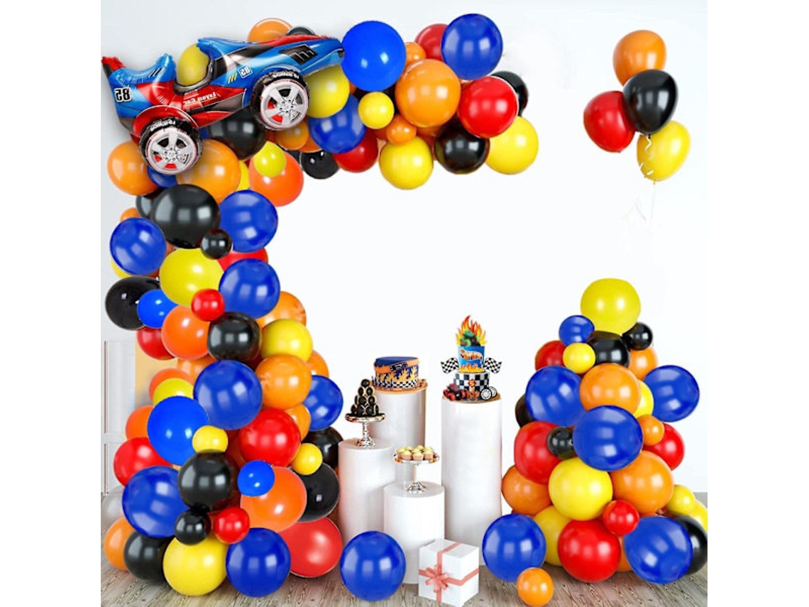 Decorações Para Festa De Aniversário De Monster Truck, Balões Para Crianças, Acessórios Para Festa Temática De Corrida D