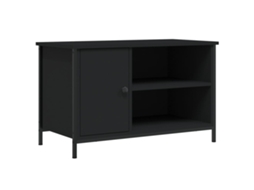 Móvel de Tv 80x40x50 Cm Derivados de Madeira Preto MAISON EXCLUSIVE