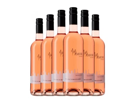 Vinho rosé VINO AMOR Y FANTASÍA Más Amor Rosado (0.75 L - 6 Unidades)