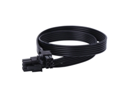 Lurelia Cabo Pcie Bilateral, Preto, 6pin, 18awg, Perfil Plano