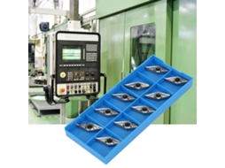 Laxiscreed 10 Peças Vcgt160404 - Insert De Carbeto Ak Para Corte E Torneamento De Alumínio E Cobre Em Cnc