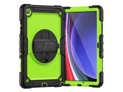Capa Para Tablet Lurelia, Para Samsung Galaxy Tab S6 Lite P610 P615 De Silicone, Verde Escuro, Proteção Antiquedas