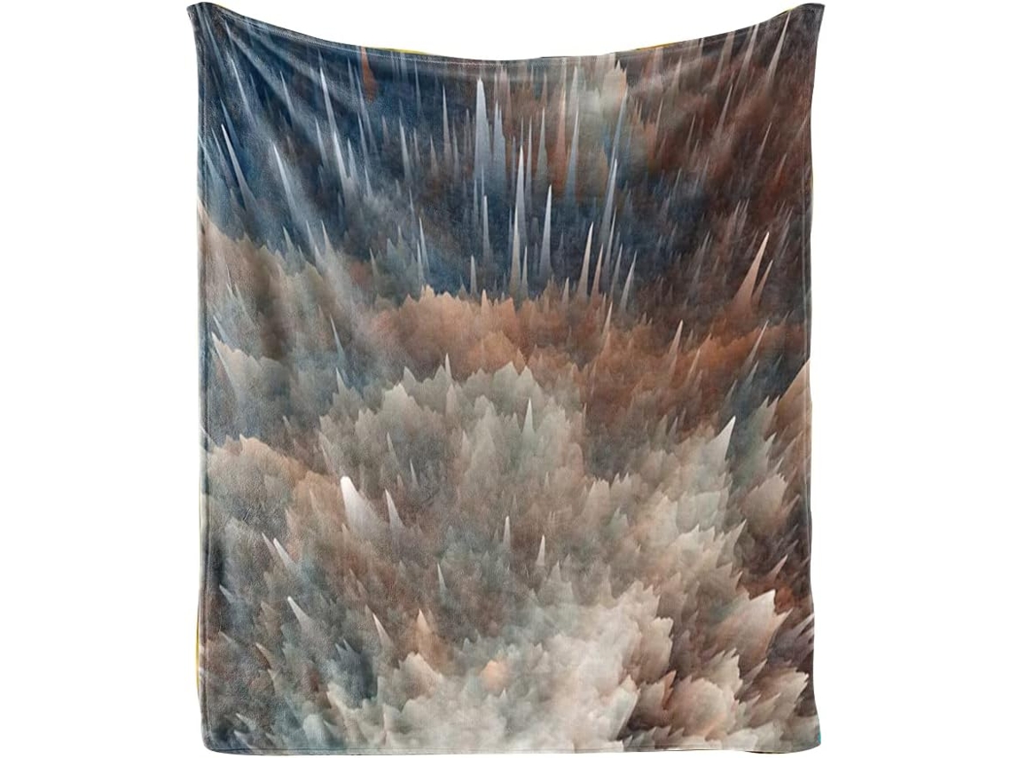 Manta de Verão Macia e Fofa Fansu em Flanela Microfibra 3d para Sofá Cama Mantém Você Aquecido no Inverno Adeq