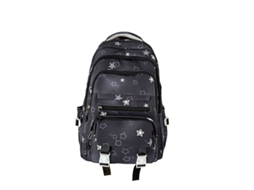 Laxiscreed Mochila Estilo Coreano Para Jovens Com Estrelas E Grande Capacidade