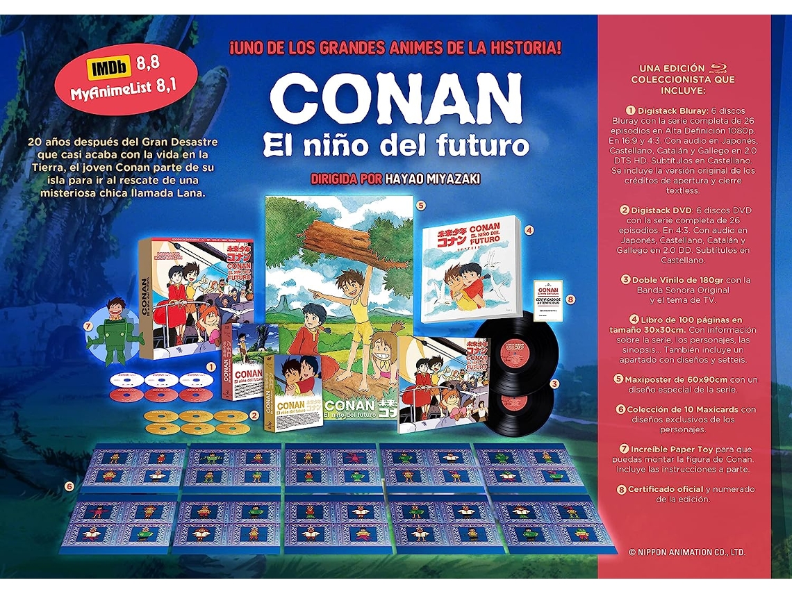 DVD Mirai Shônen Konan / Conan El Niño Del Futuro | Worten.pt