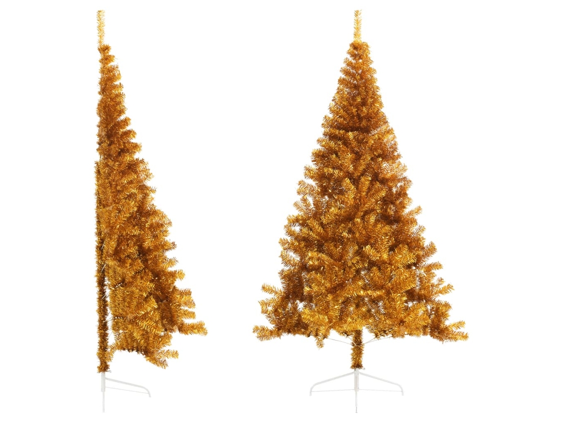 Christmas Tree, Christmas Trees Vidaxl Ouro Pvc (240 Cm)