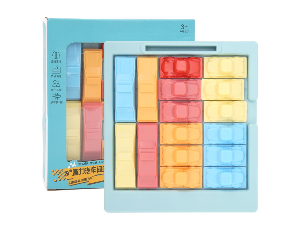 Mali jogo de Quebra cabeça de Trânsito Abs Slider Puzzle Lógica para Crianças Acima de 3 Anos