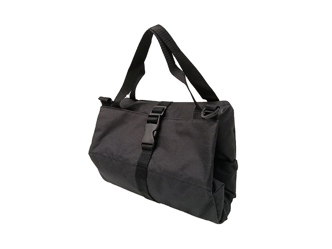 Bolsa De Armazenamento De Ferramentas Suspensa Portátil De Tela Oxford Com Fivela Para Peças De Hardware E Automóveis Preta