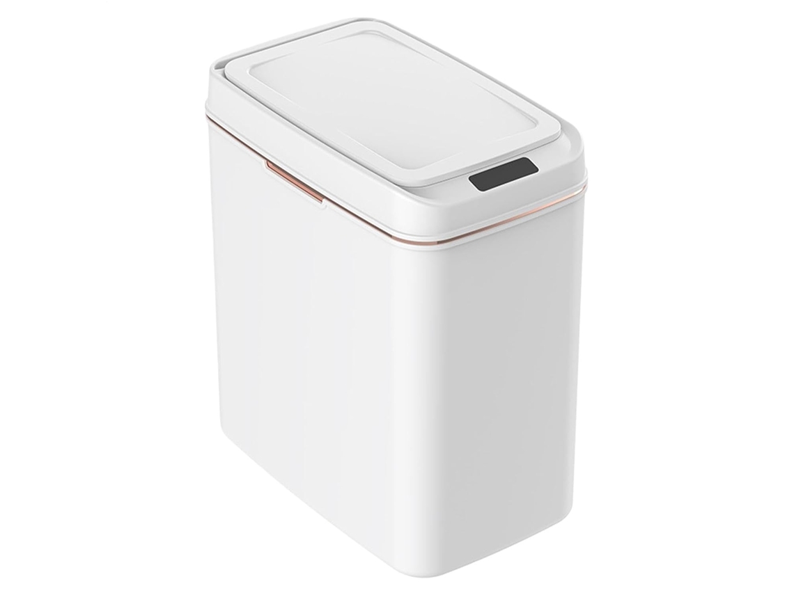 Cesto Para Quarto Com Tampa, Recipiente Com Sensor Inteligente