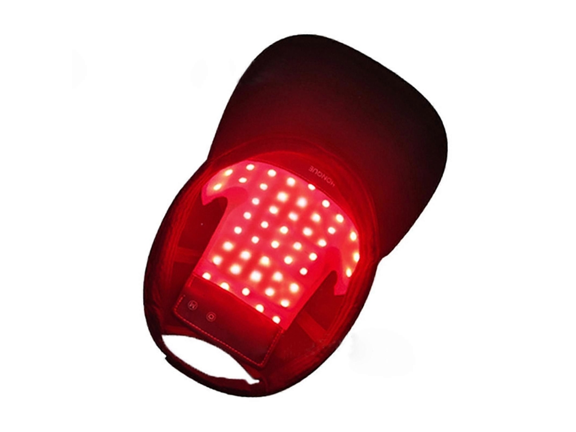 Chapéu De Terapia Com Luz Vermelha Infravermelha De 650 Nm Para Crescimento Capilar Rápido E Prevenção Da Queda De Cabelo S07