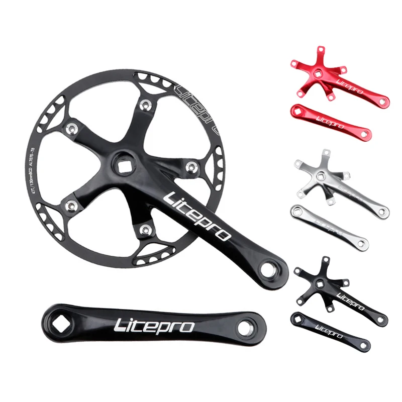 Pedivela Para Bicicleta Dobrável Litepo 130bcd 45 58t 5 Garras 170 Mmvayotoy