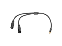 Cabo Lurelia XLR Macho 3,5 mm 3,5 mm, para PC e computador