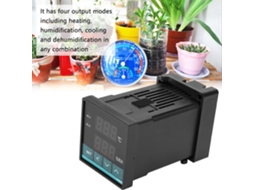 Controlador Digital De Temperatura E Humidade Laxiscreed Com Saída Relé, -19,9°c A 80,0°c
