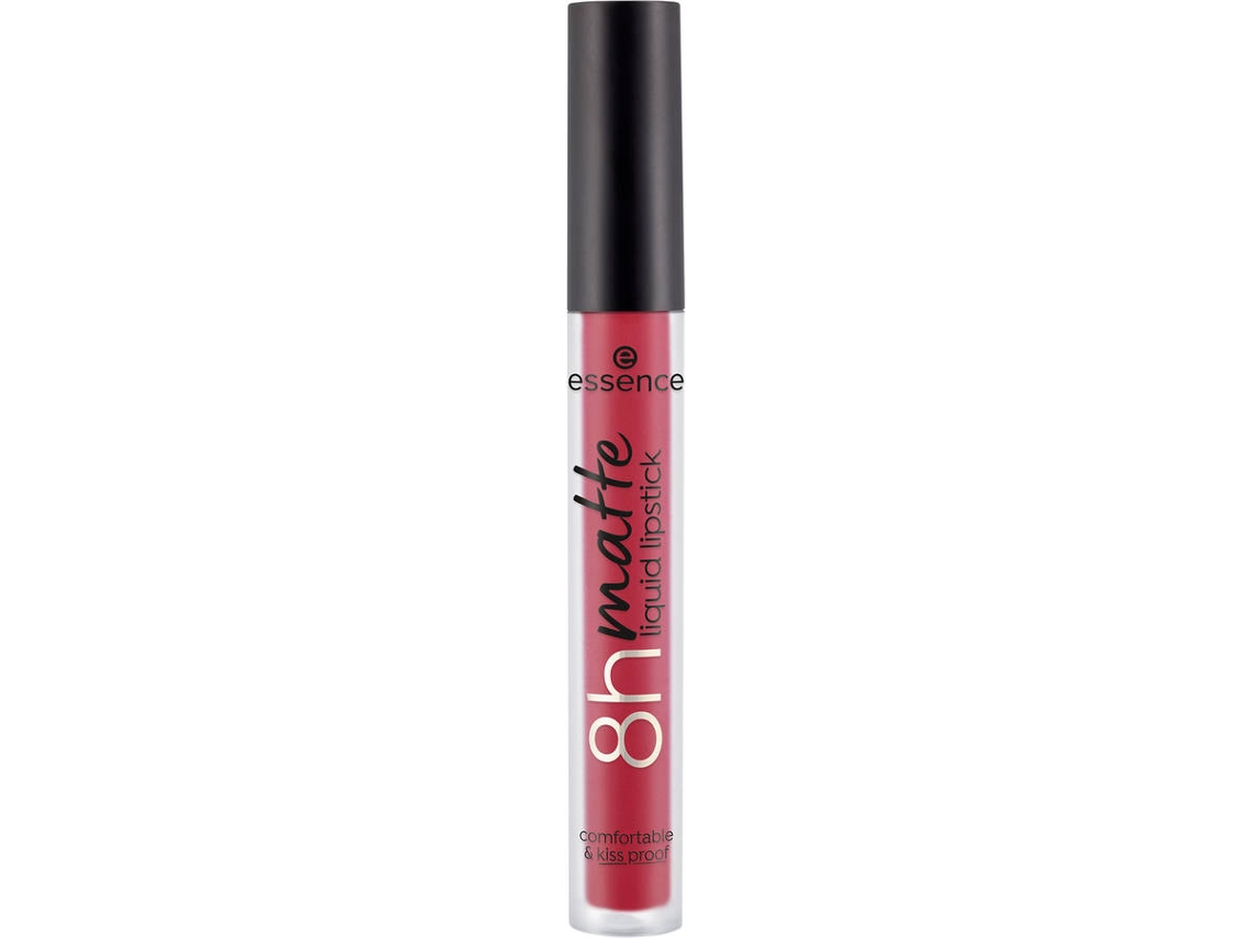 Batom Líquido ESSENCE 8h Matte 07 Classic Red (2,5 ml)
