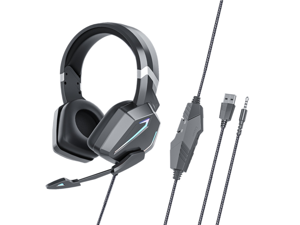 Auscultadores Bluetooth TRUMSEN  Sy-G20 Over Ear Microfone Preto