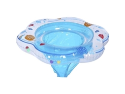 Boia Inflável para Bebê, Assento para Piscina Azul AQUAFORGE