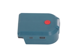 Laxiscreed Adaptador De Bateria De Lítio Com Led E Usb-c, 14.4-18v Para Carregadores Compatíveis