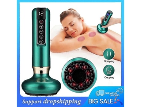 Masajeador Eléctrico De Ventosas Ventosa Al Vacío Guasha Anticelulitis Belleza Salud Raspado Calor Infrarrojo Adelgazante Terapia De Masaje (figura 2