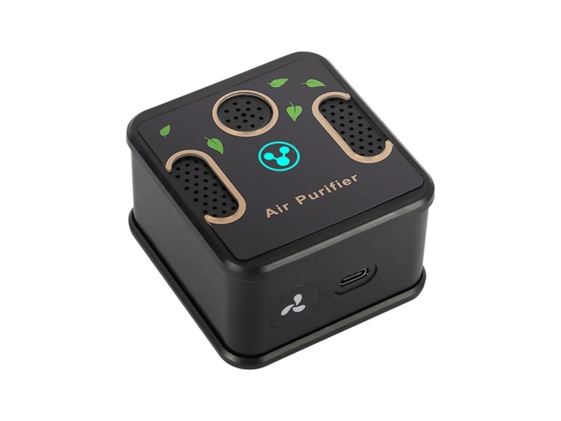 Ionizador De Ar Portátil Silencioso Para Quarto E Banheiro Bestvite Preto