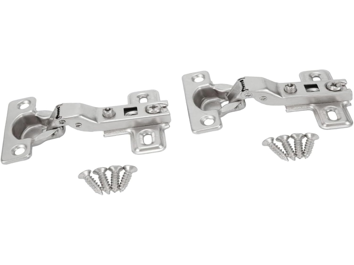 Dobradiças De Aço Inoxidável Para Armários, 25mm, Perfuradas, Para Tubos De Aeronaves, Com Amortecedor, Para Guarda