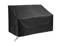 Cobertor Para Bancada De Jardim 2 Lugares Impermeável Têxtil Oxford 210d Respirável 134x66x89cm