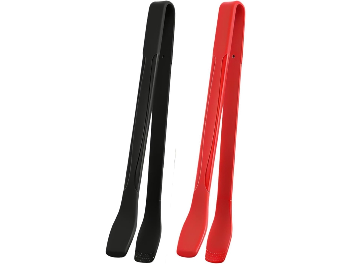 Pinça De Cozinha Silicone, Pinça De Encaixe Própria Para Alimentos, Utensílio Resistente Ao Calor Para Fritar E Preparar