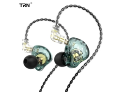 2026zentro-fones De Ouvido Intra-auriculares Trn Mt1 Monitor Com Driver Dinâmico 10mm Som Claro Fio Microfone