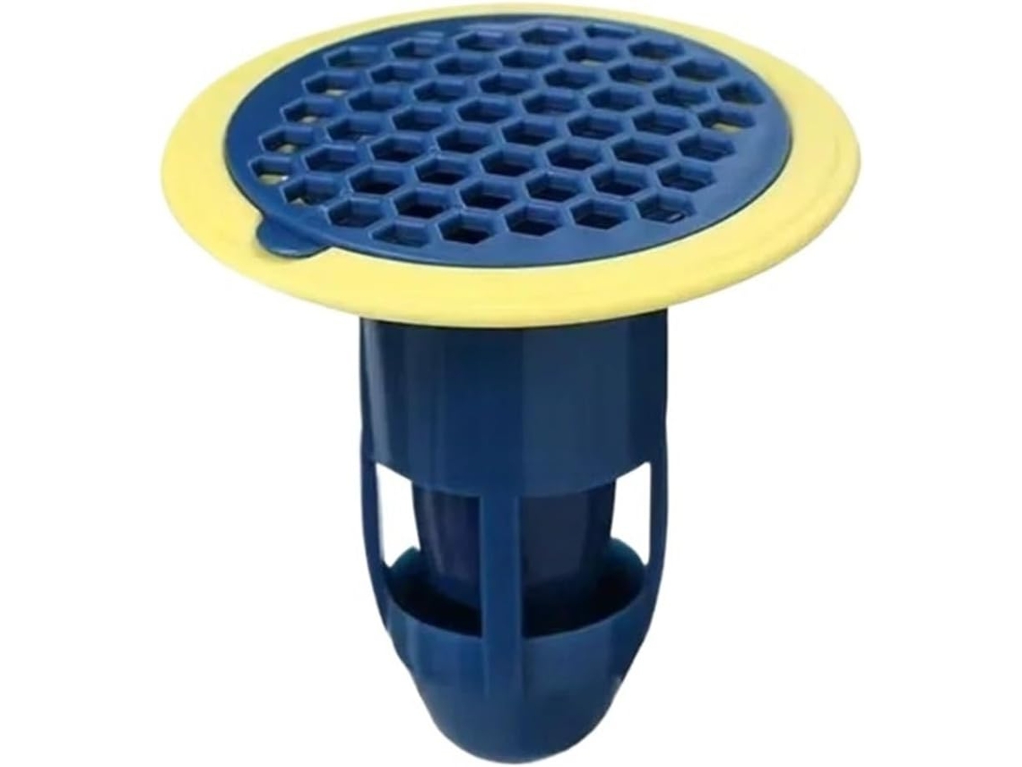 Tampa De Filtro Silicone Resistente A Odores Para Ralo, Tampa Para Pia De Chuveiro Resistente A Insetos, 1-10 Peças Azul