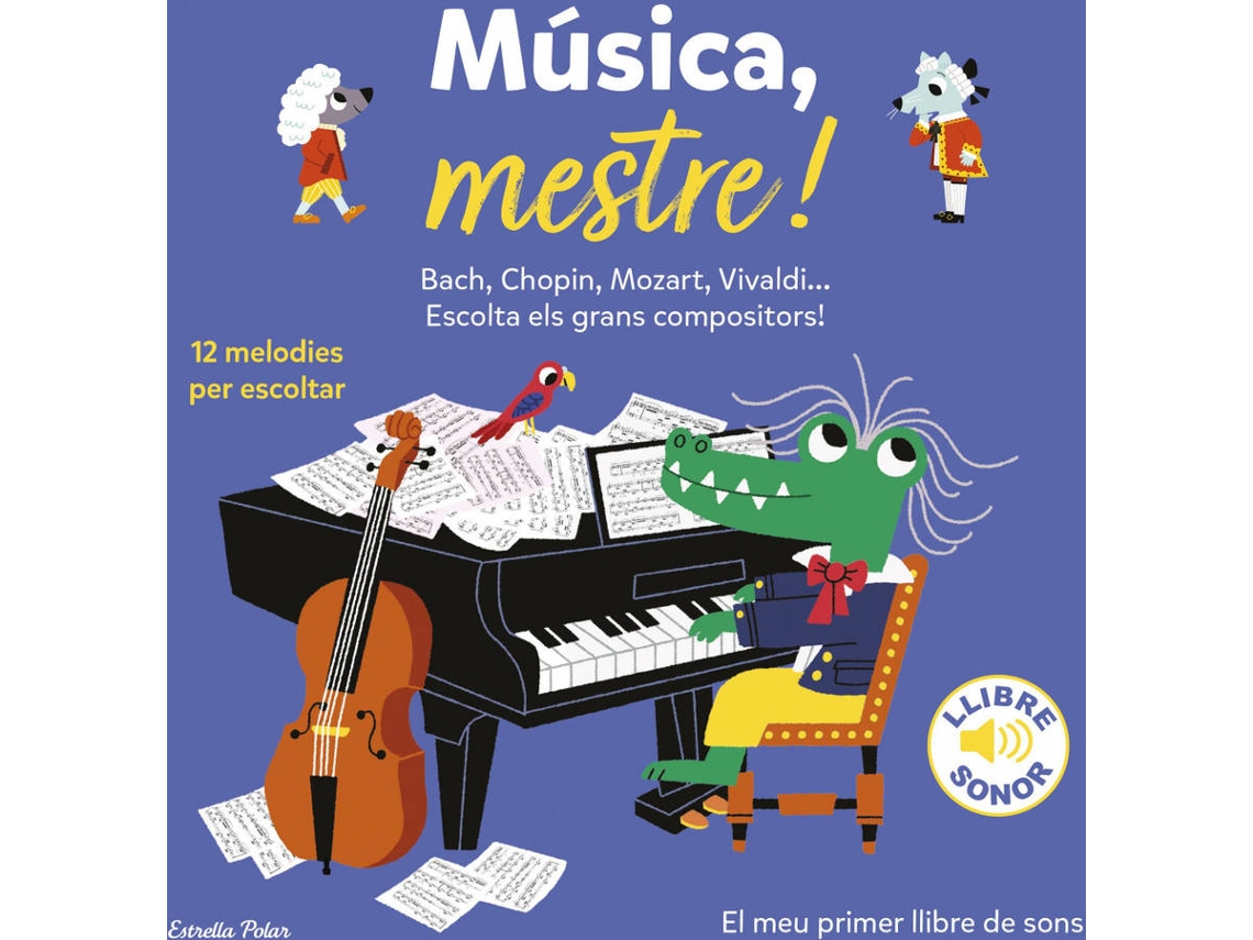 Livro Música, Mestre! de Marion Billet