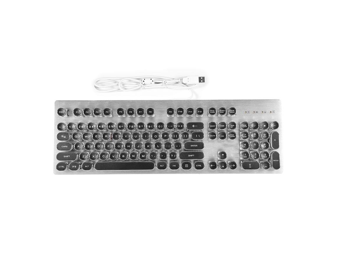 Teclado Mecânico Gaming LAXISCREED Usb Led