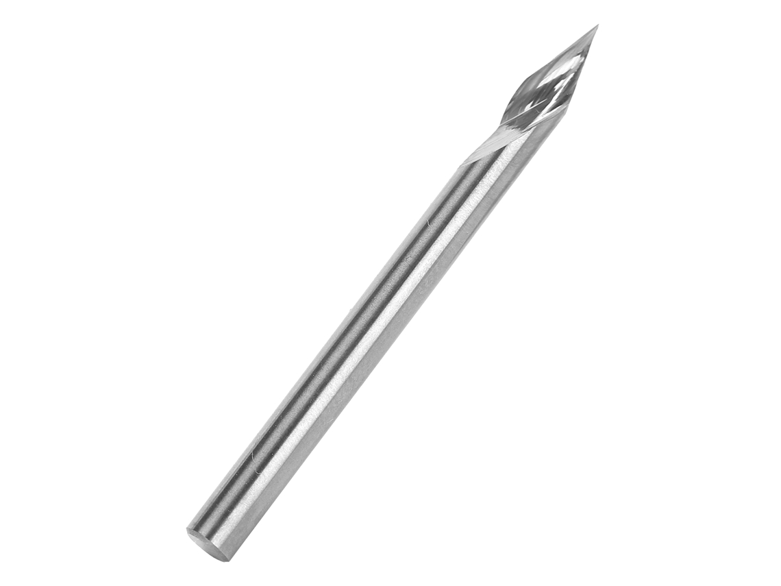 Fresa De Corte Laxiscreed De 3,175mm Para Madeira E Hardware