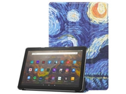 Capa Para Tablet Lurelia, Compatível Com Samsungcéu Estrelado Tab S10 Fe Plus 13,1" Modelo 2025, Couro Sintético, Função Sono, Proteção Antiquedas