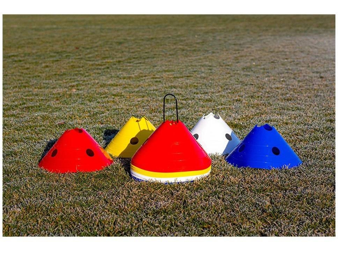 Conjunto de 24 Cones de Marcação POWERSHOT (Diâmetro: 30cm)